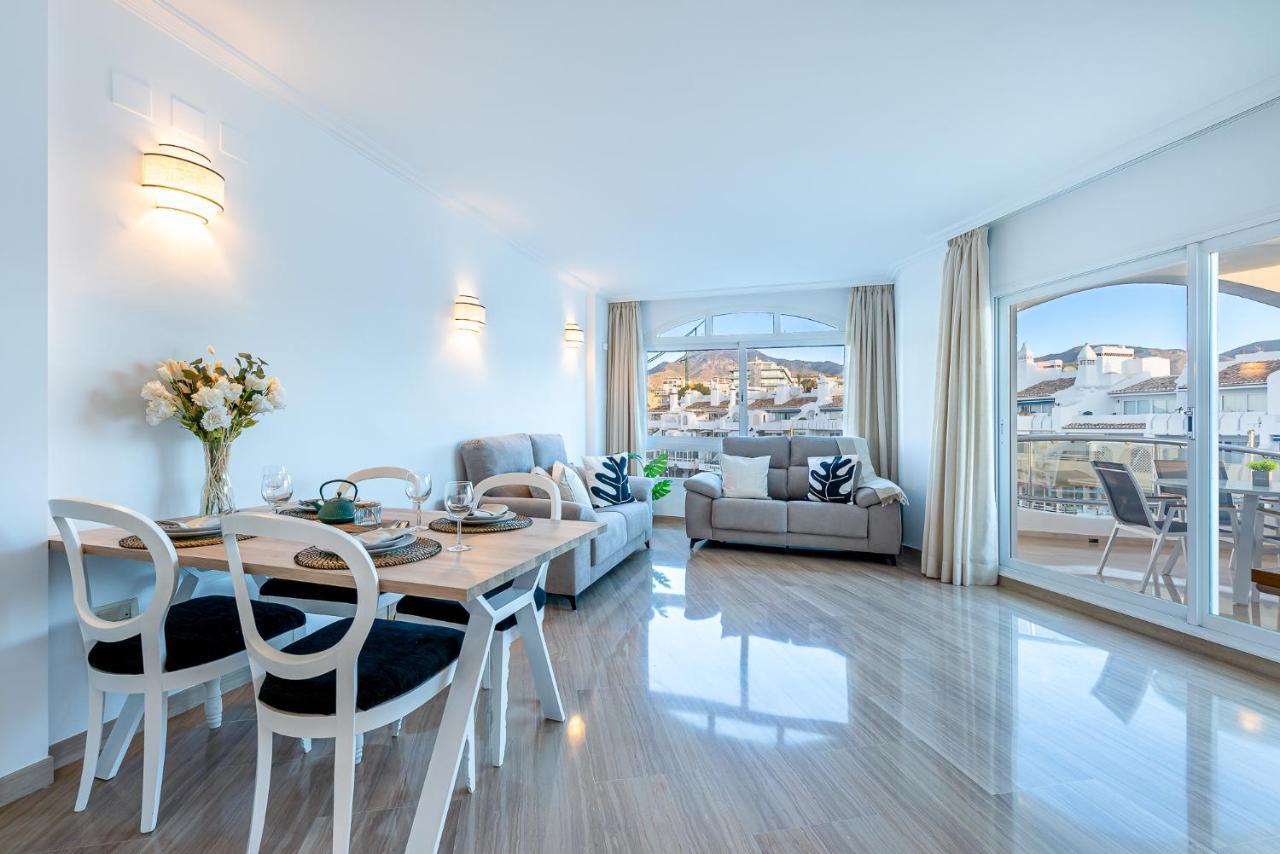Atico Puerto Marina First Island With Sea Views And Rooftop Pool Benalmádena Exterior foto