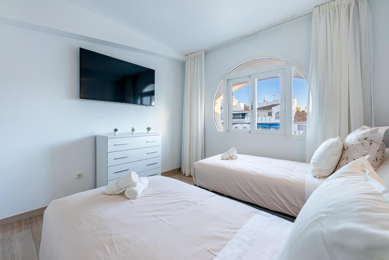 Atico Puerto Marina First Island With Sea Views And Rooftop Pool Benalmádena Exterior foto